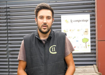 Les métiers du Covaldem 11 avec Thibault, maître composteur :