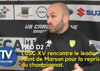 PRO D2 : L’USC XV rencontre le leader  Mont de Marsan pour la reprise  du championnat.