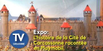 Expo: L’histoire de la Cité de Carcassonne racontée en Playmobil :
