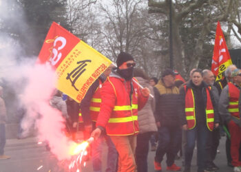 Grève du 7 mars : près de 7000 personnes dans la rue à Carcassonne contre la réforme des retraites :