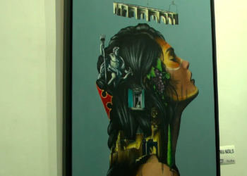 Maxime Masquefa et son exposition « Sang d’Or »