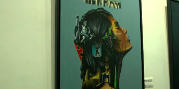 Maxime Masquefa et son exposition « Sang d’Or »